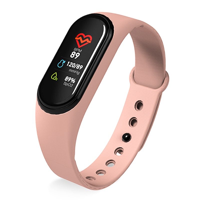 Smart Bracelet Fitness Tracker - Waterproof Heart Rate & Blood Pressure Monitor, Smart Watch for Health & Activity Tracking